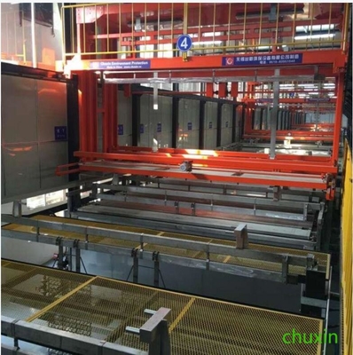 Ligne de placage automatisée espace d'installation personnalisable pour le placage en argent