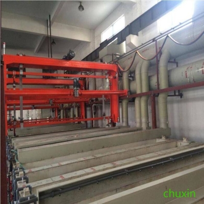 Rail moyen galvanisant la machine de galvanoplastie industrielle