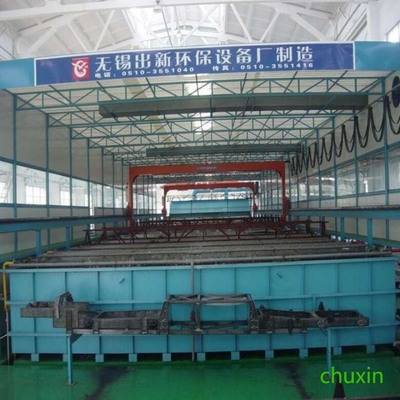 Batterie de galvanoplastie d'électrophorèse d'anode pour le châssis d'autobus (envergure m) 12,5