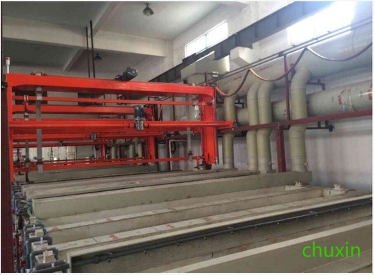 Système de fabrication de galvanoplastie efficace ligne de production de galvanoplastie 0-50C