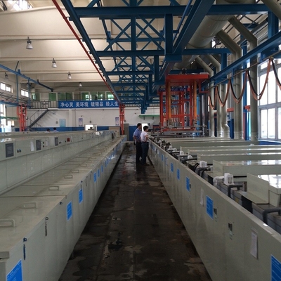Usine de l'aviation 115 de Shaanxi davantage que plaquant l'atelier de préparation de surface de cloche