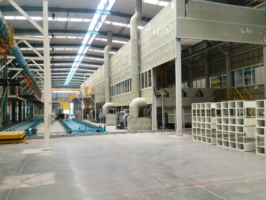 Chaîne de production d'électrophorèse