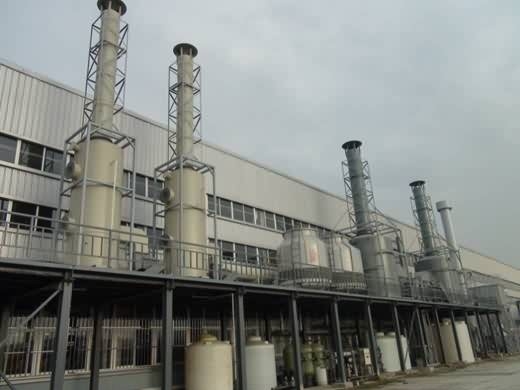 Système de traitement des déchets gazeux acides et alcalins