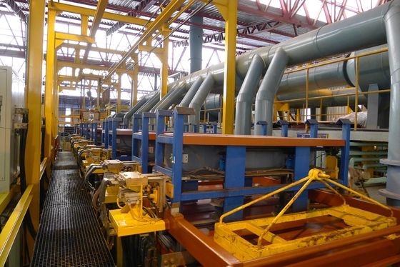 Machine dure d'électrodéposition de Chrome de contrôle de PLC