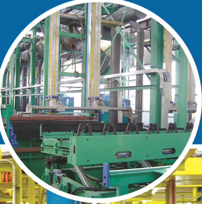 Chaîne de production automatique de galvanoplastie moderne de chrome dur de la Corée du Sud (usine de Changzhou)