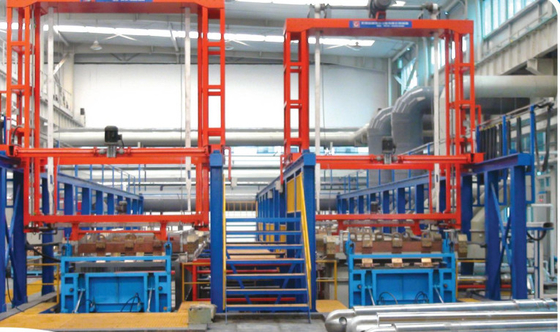 Batterie de galvanoplastie dure hydraulique de Chrome contrôle automatique de PLC