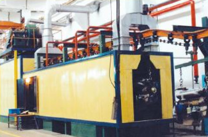 Chaîne de production de galvanoplastie de contrôle de PLC, batterie de galvanoplastie automatisée