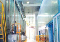 Chaîne de production automatique pour l'armoire de porte de Changzhou Carter
