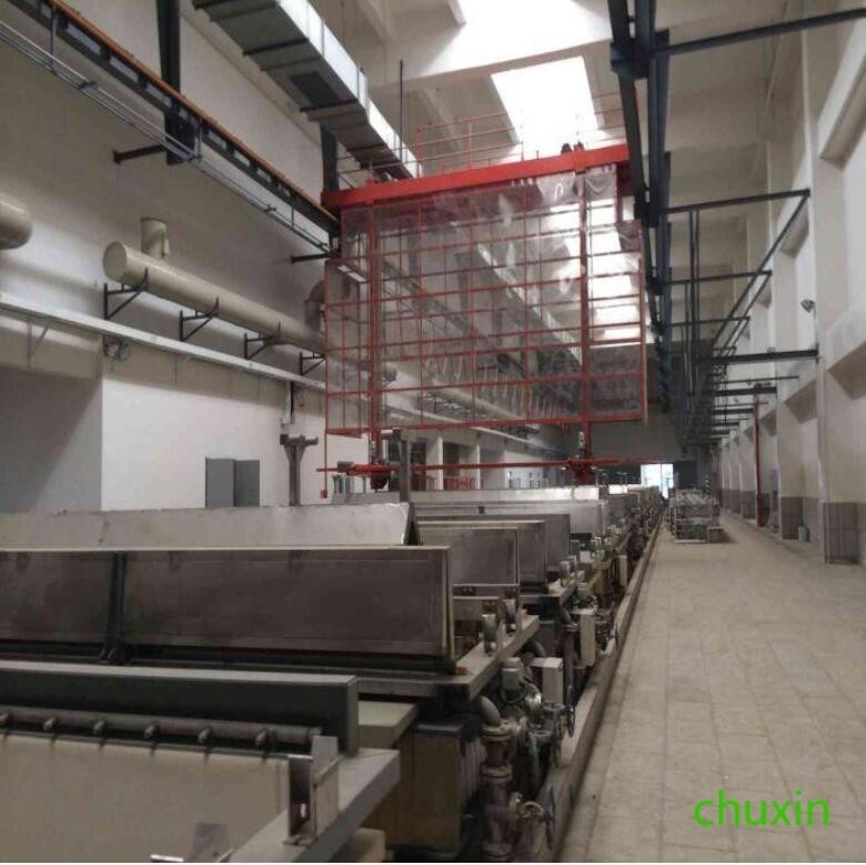 Chaîne de production automatique pour l'oxydation d'aviation (2+2T, envergure 10m)