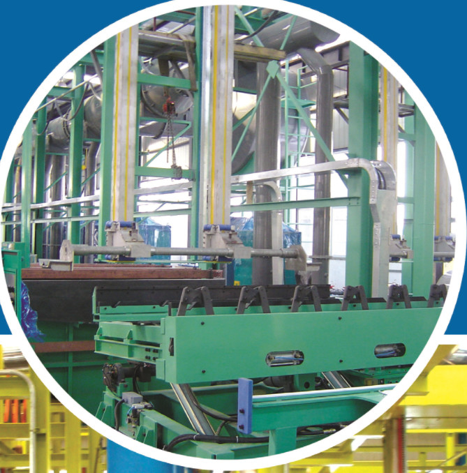 Chaîne de production automatique de galvanoplastie moderne de chrome dur de la Corée du Sud (usine de Changzhou)